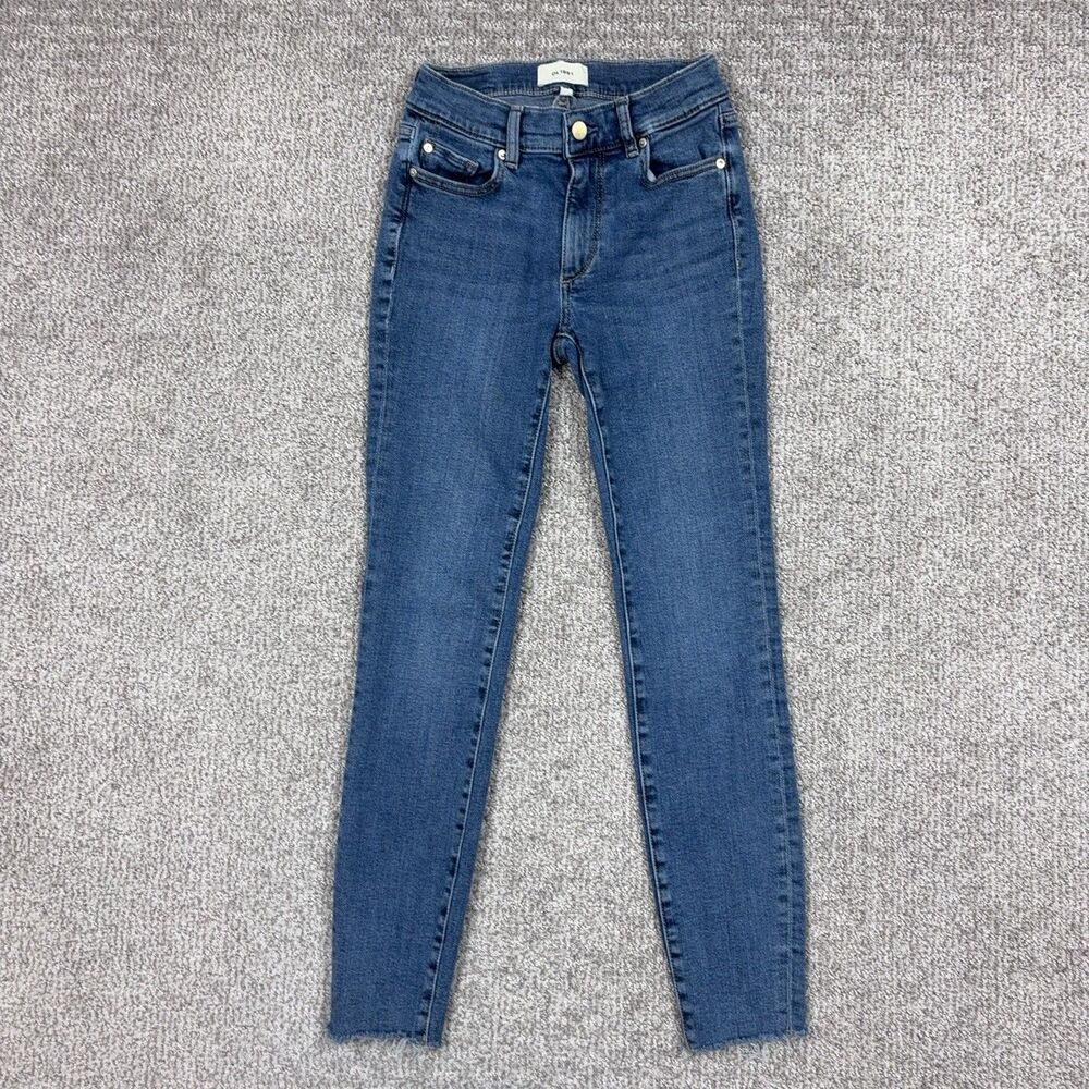 DL1961 Florence Skinny Jeans Womens 24 Mid Rise Instasculpt Ankle Casual Denim